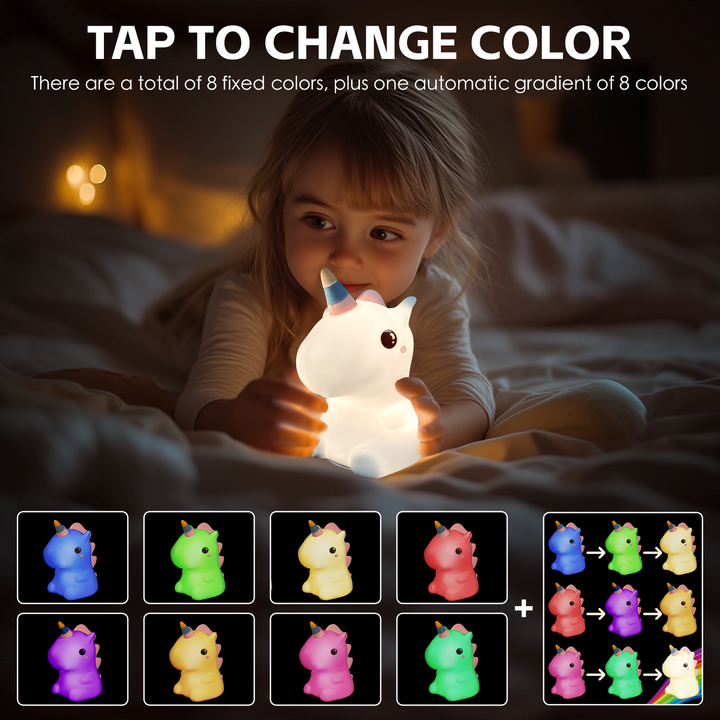 Squishy Uniconrn Night Light