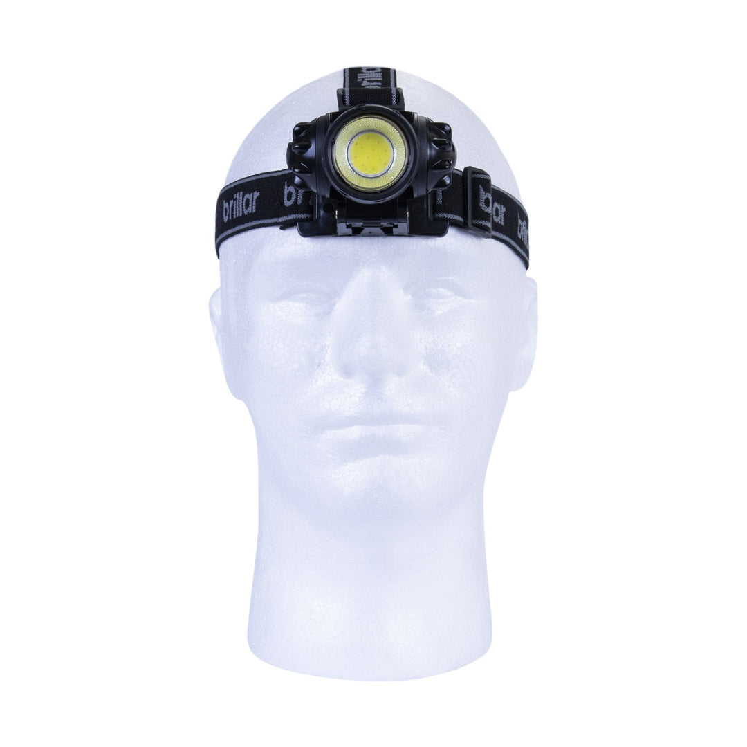 Brillar Headlamps Brillar 3 Mode Headlamp - Black