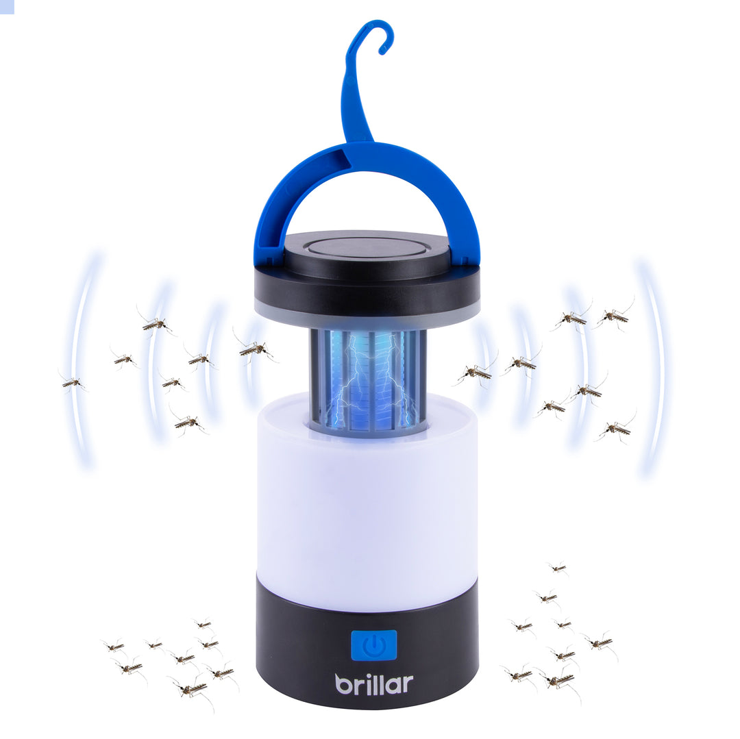 Brillar 3 in 1 Rechargeable Camping Bug Zapper Insect Killer Lantern