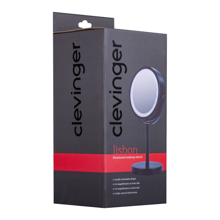 Clevinger Mirrors Clevinger Lisbon LED Illuminated Double Sided Mirror