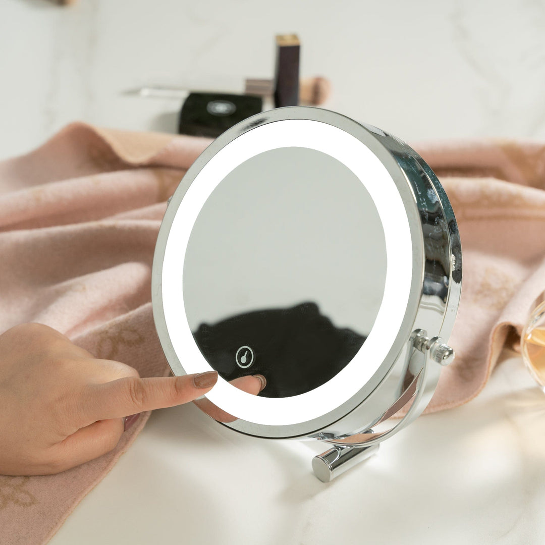 Clevinger Mirrors Clevinger San Marino 3x Magnifiying LED Illuminated Makeup Beauty Mirror