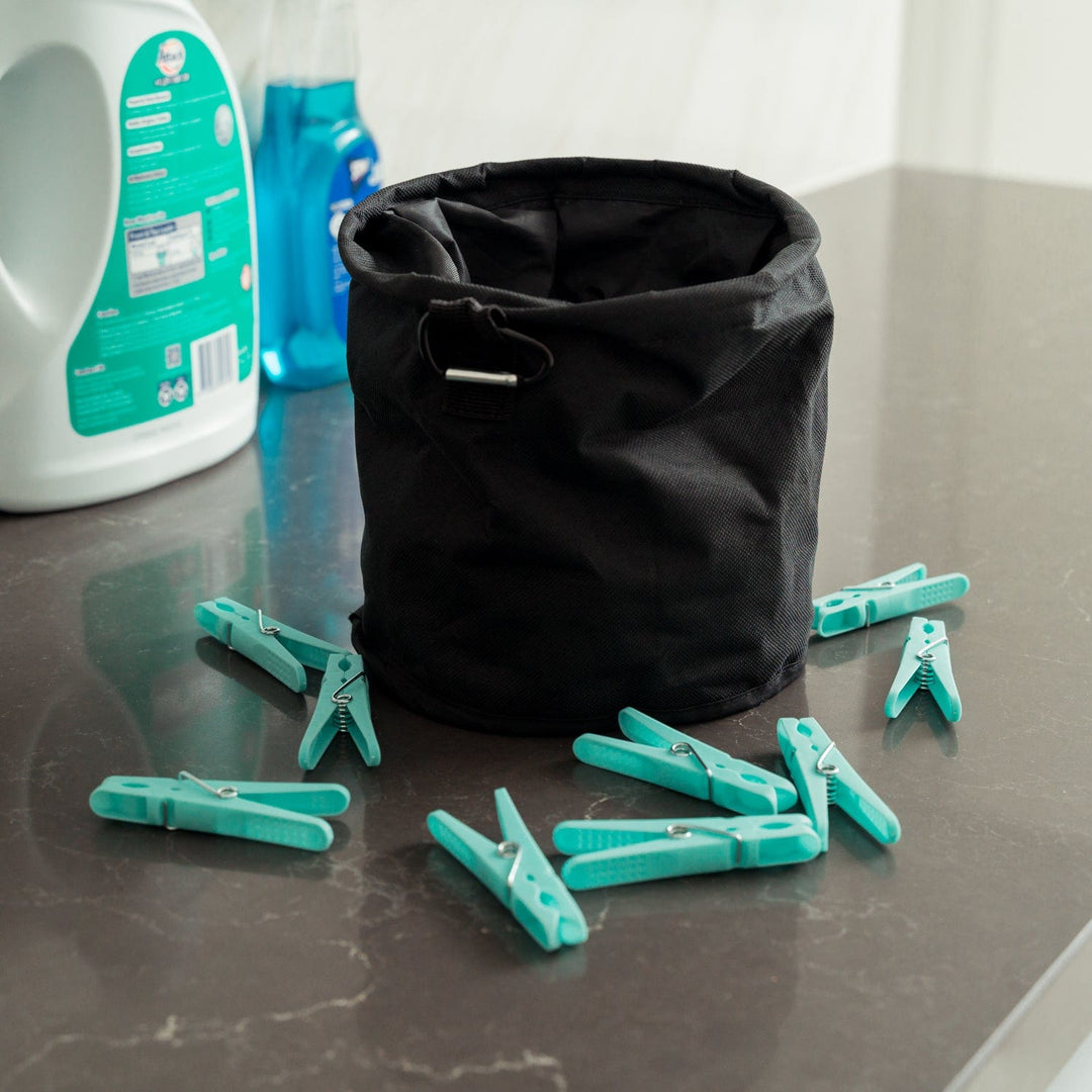 Clevinger laundry Peg Bag with Carabineer and 50 Pegs set