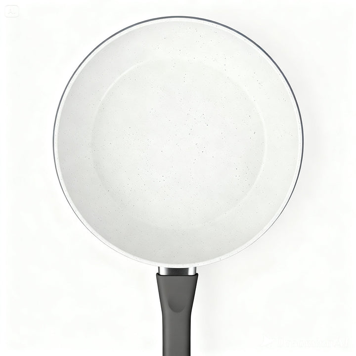 CLEVINGER 24CM NON-STICK FRYPAN(white and grey)