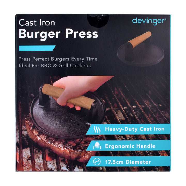 Cast Iron Burger Press