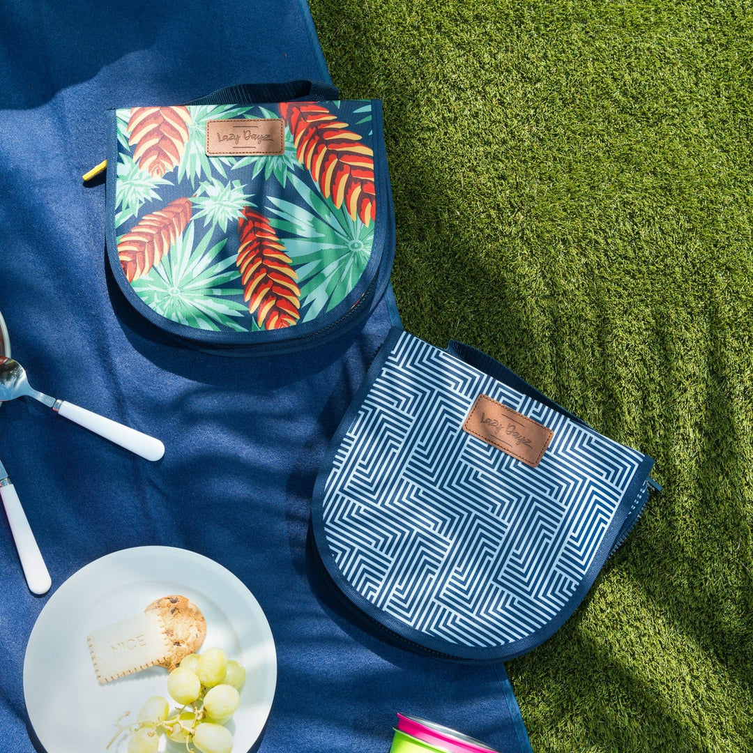 Lazy Dayz Beach and Summer Lazy Dayz Picnic Cutlery Wallet Set - Mossman