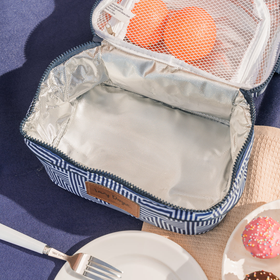 4L Food Grade Insulated Deluxe Lunch Cooler Bag-Makena/Mossman