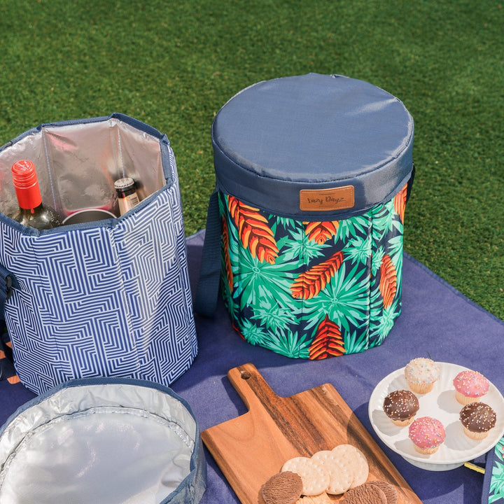 Lazy Dayz Picnic Lazy Dayz Insulated Cooler Stool - Mossman