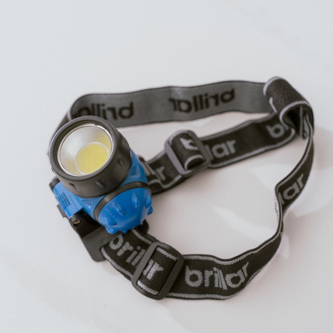 Brillar Headlamps Brillar 3 Mode Headlamp - Blue