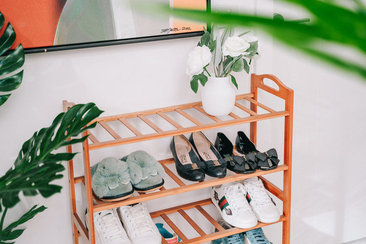 Living Today Homewares 5 Tier Bamboo Shoe Rack