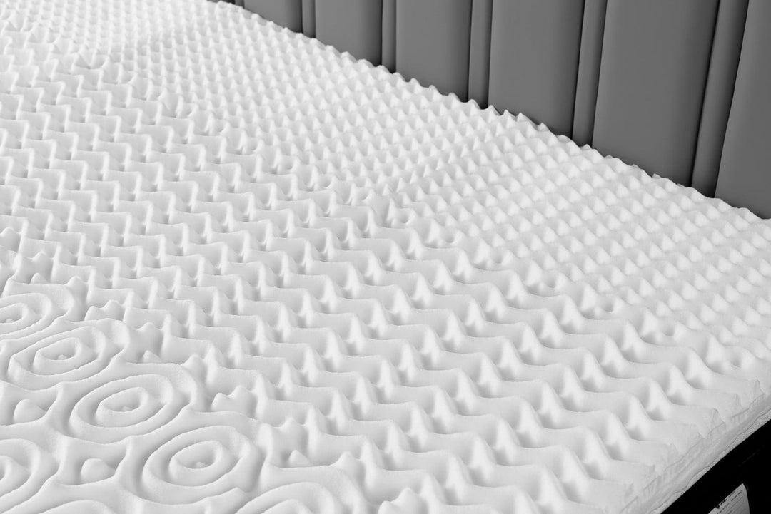 Living Today Mattress Pads 6cm Memory Foam Mattress Topper with Bamboo Cover - Double