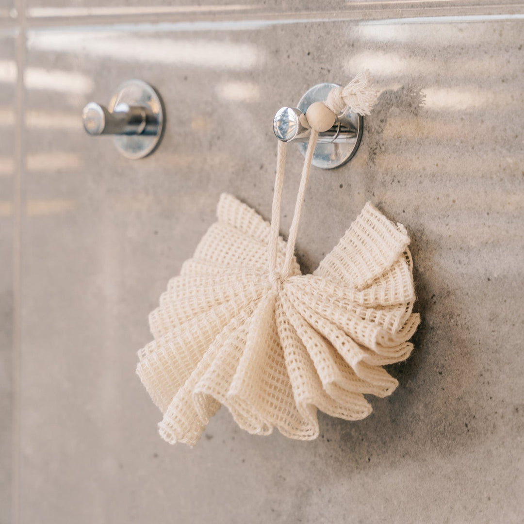Clevinger Loofah Clevinger Eco Natural Mesh Body Scrubber
