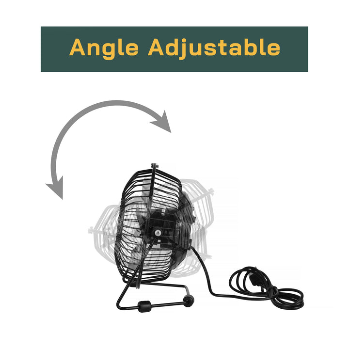 360 Degree Tilt Adjustable USB Portable Mini Desk Fan