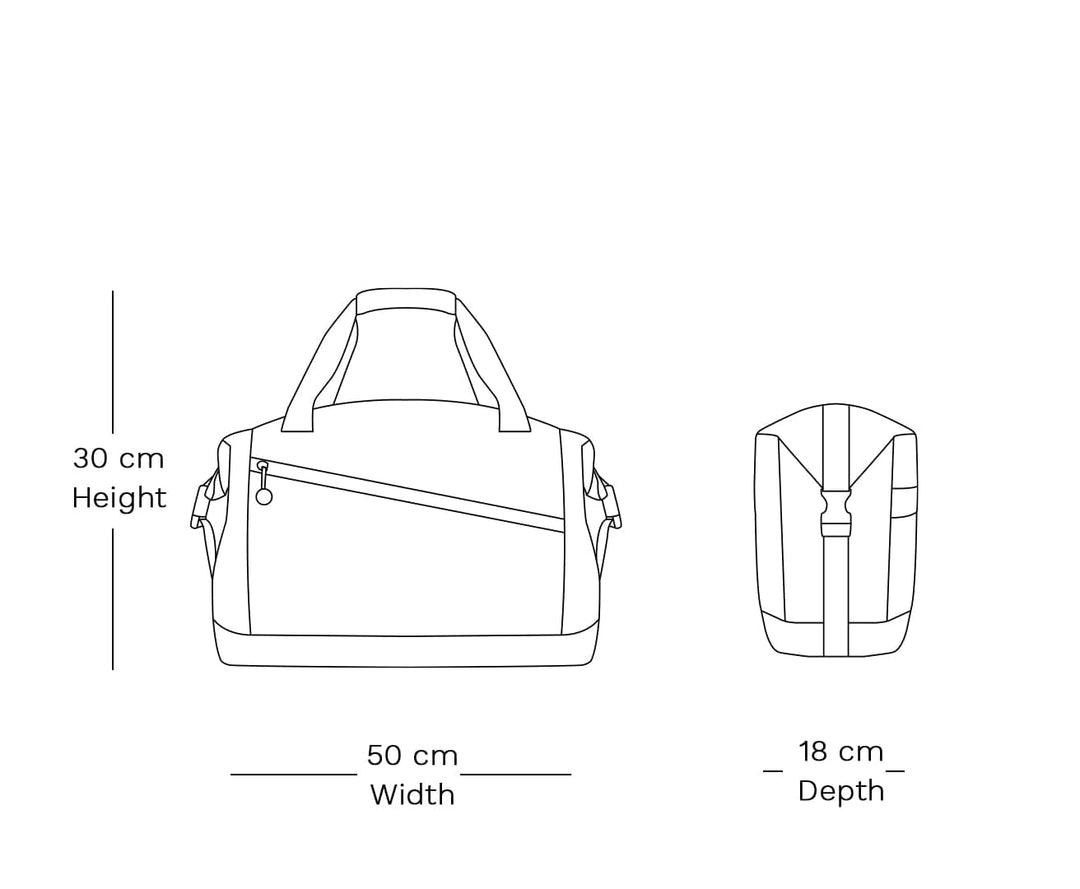 Flightmode Bags and Luggage Flightmode Duffel Bag - Charcoal