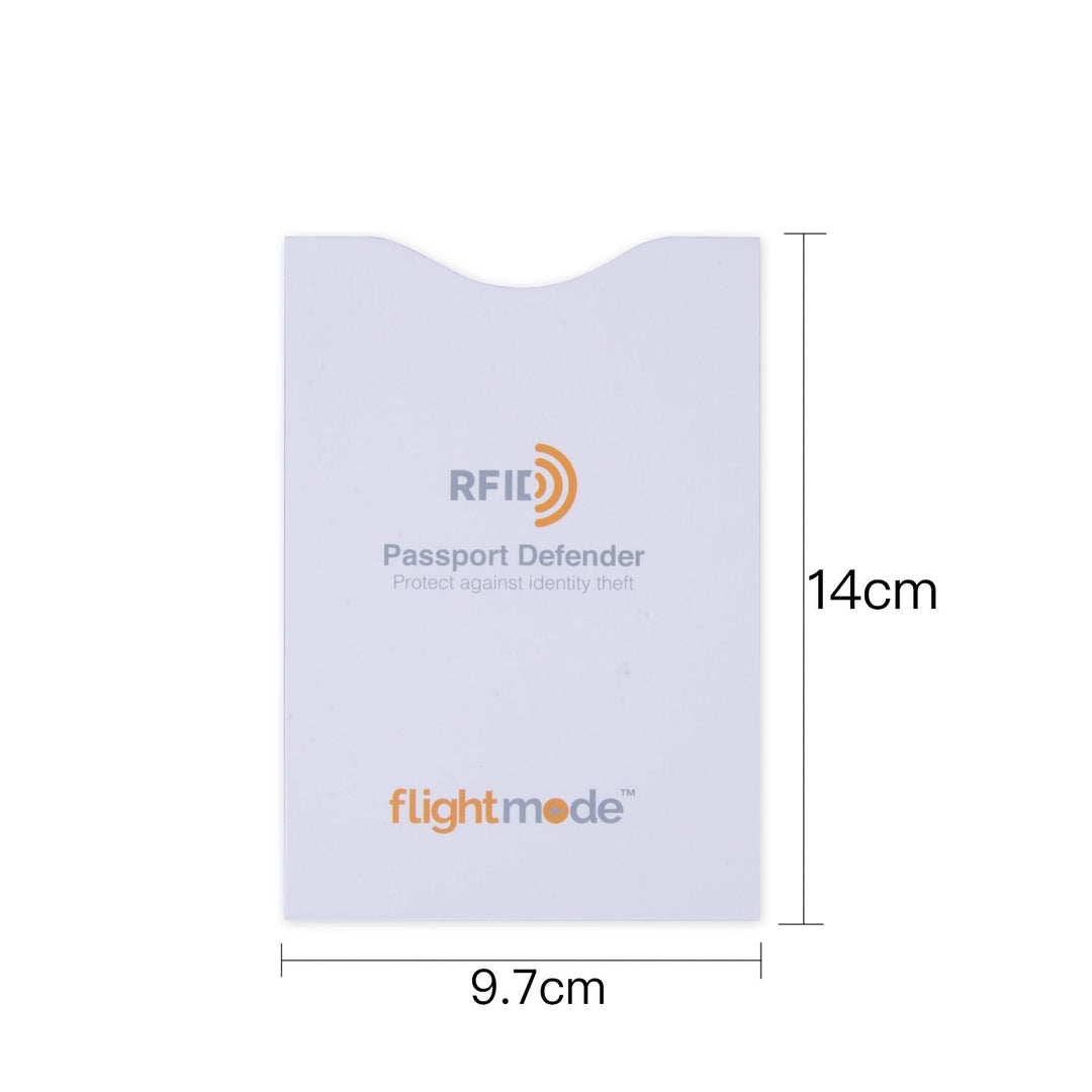 Flight Mode RFID Blocking Passport Sleeve Holder