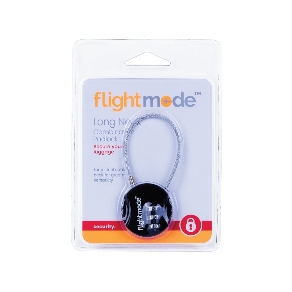 Flightmode Flightmode 3 Dial Steel Cable Padlock