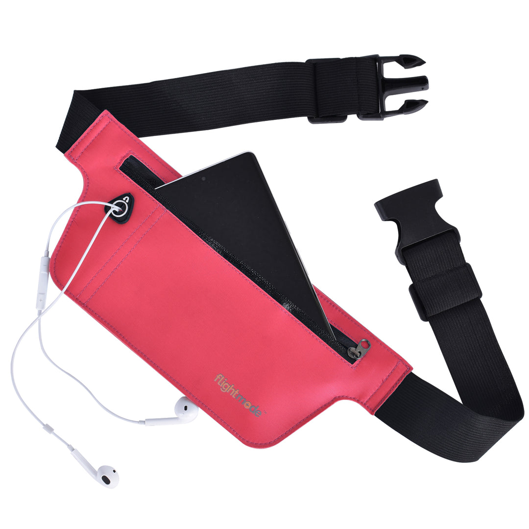 Flightmode Travel Sports Belt Pink