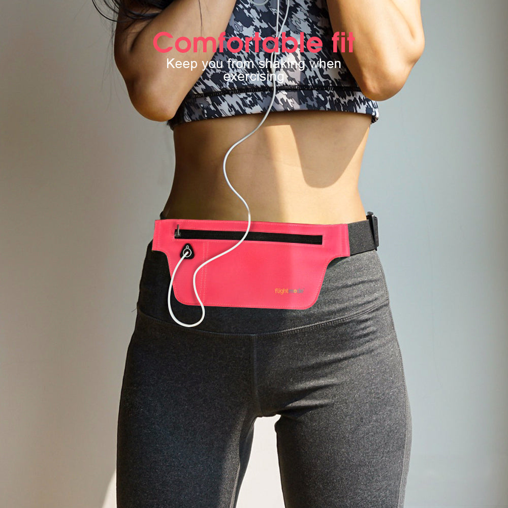 Flightmode Travel Sports Belt Pink