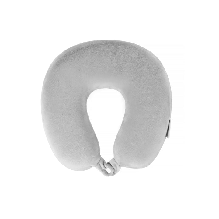 Deluxe Memory Foam Travel Pillow Grey