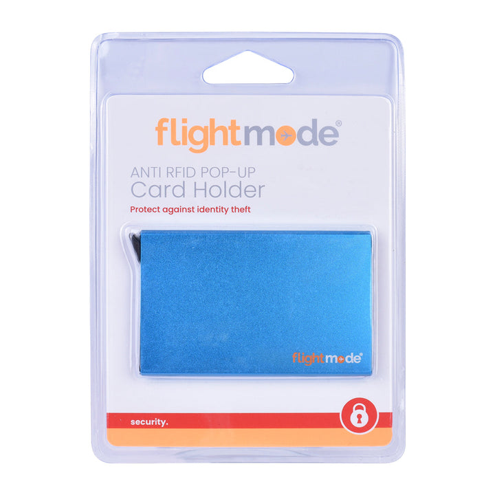 Aluminium RFID Blocking Pop-up Card Holder