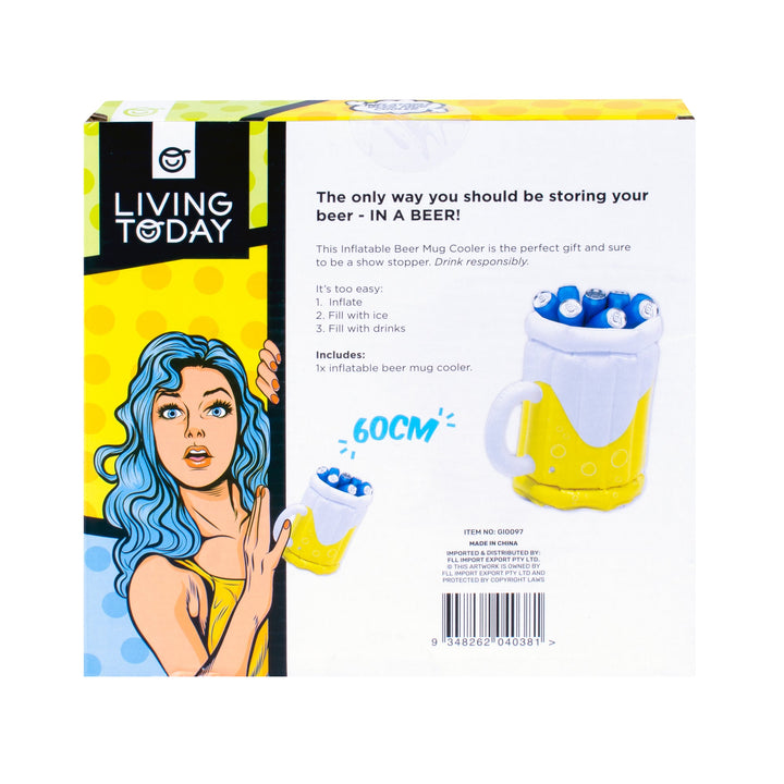 60 cm Inflatable Beer Mug Cooler