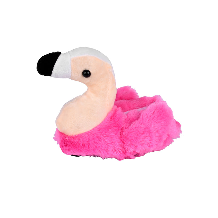 Fluffy Flamingo Slippers for Kids Size Medium 32/33 EUR