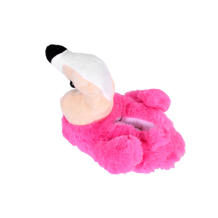 Fluffy Flamingo Slippers for Kids Size Medium 32/33 EUR