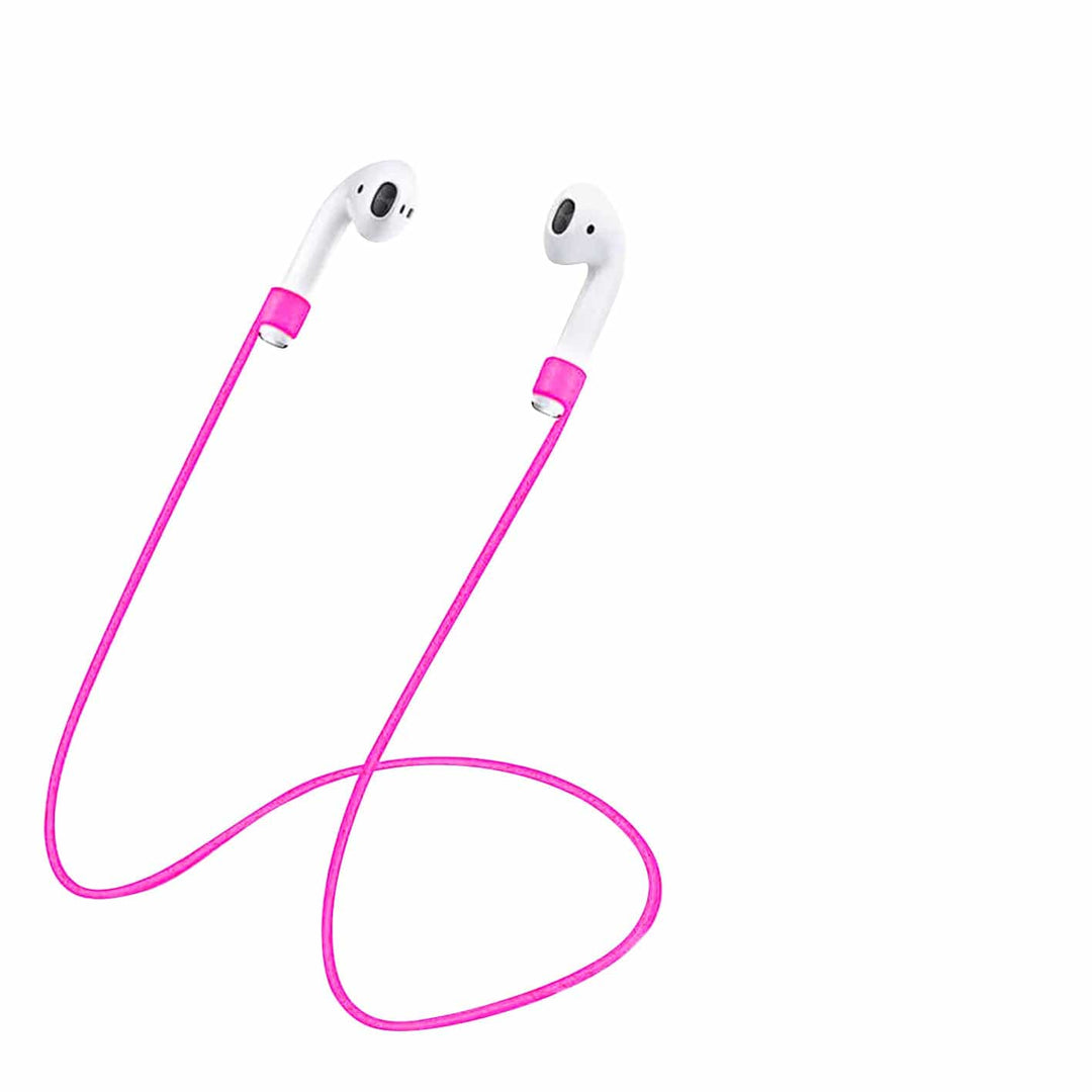 Living Today Silicone Anti-loss Cable Lanyard Earphones Holder/Strap for AirPods 1/2/Pro - 4 colors Random colour Selected
