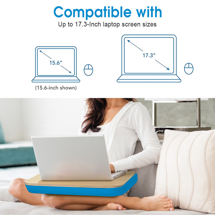 Portable Laptop Desk with Cushion Support