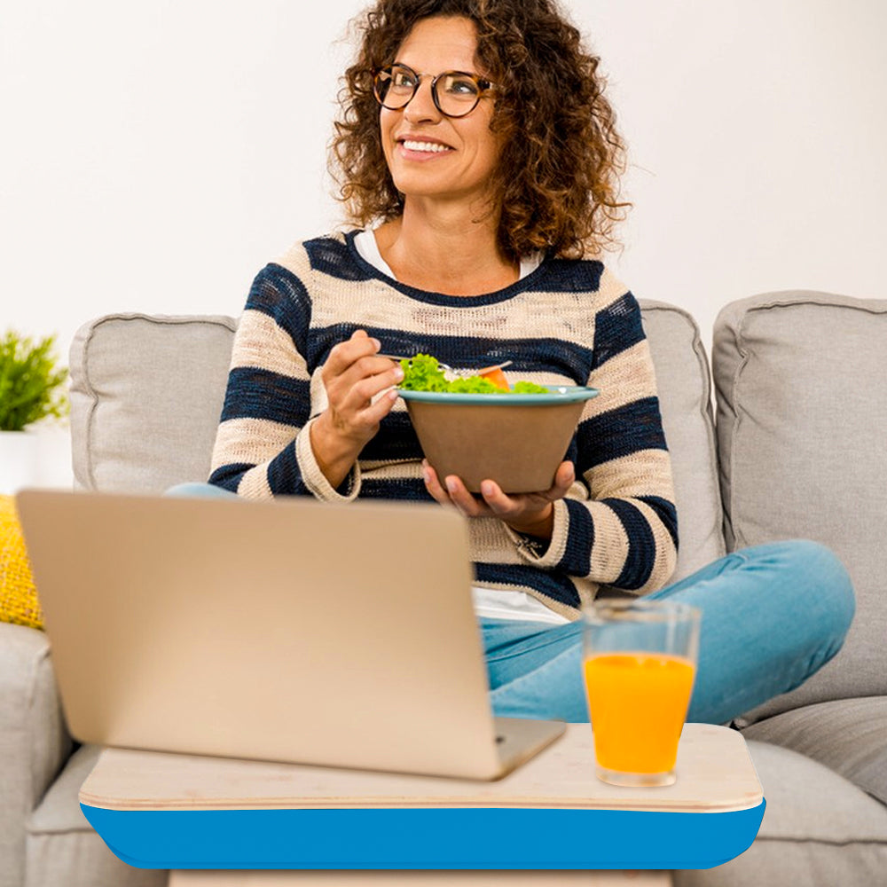 Portable Laptop Desk with Cushion Support