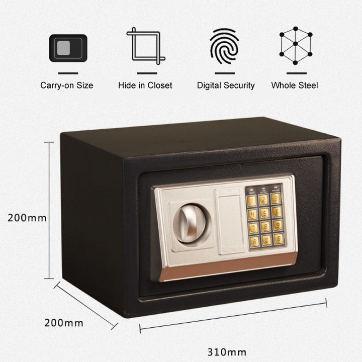 Living Today Security Safe Accessories 8.5L Electronic Safe Digital Security Box