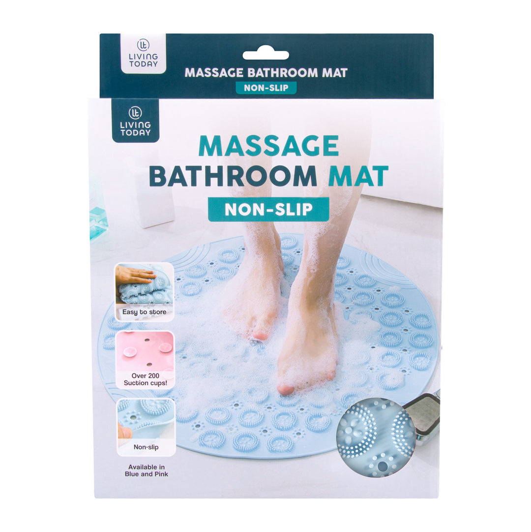 Living Today Non-Slip Massager Bathroom Mat