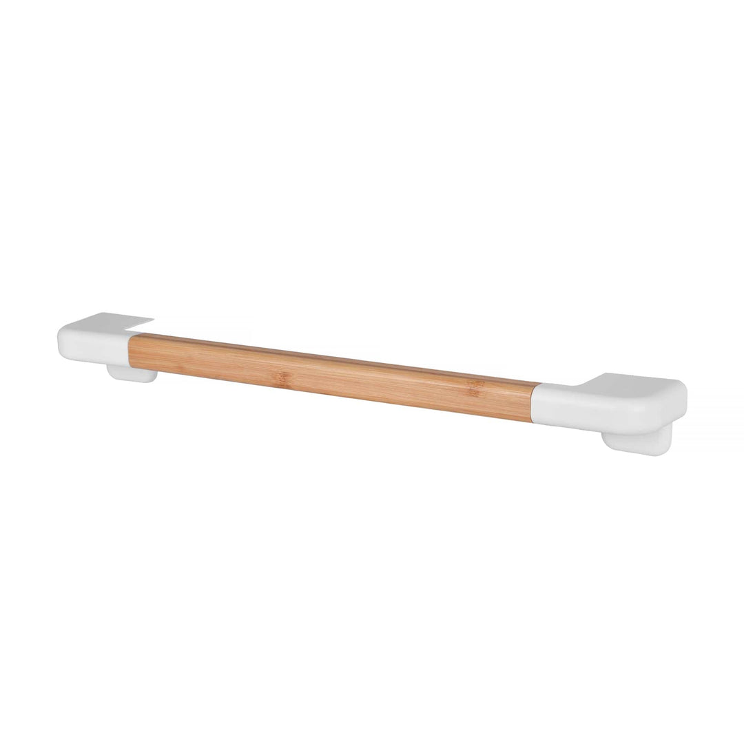 Clevinger bathroom accessories Bamboo Wall Mounted Bathroom Towel Rail