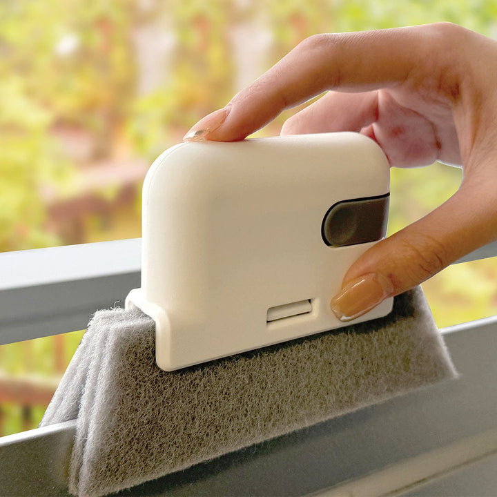 Living Today Window Track Cleaning Brush Handheld Track Cleaning Brush