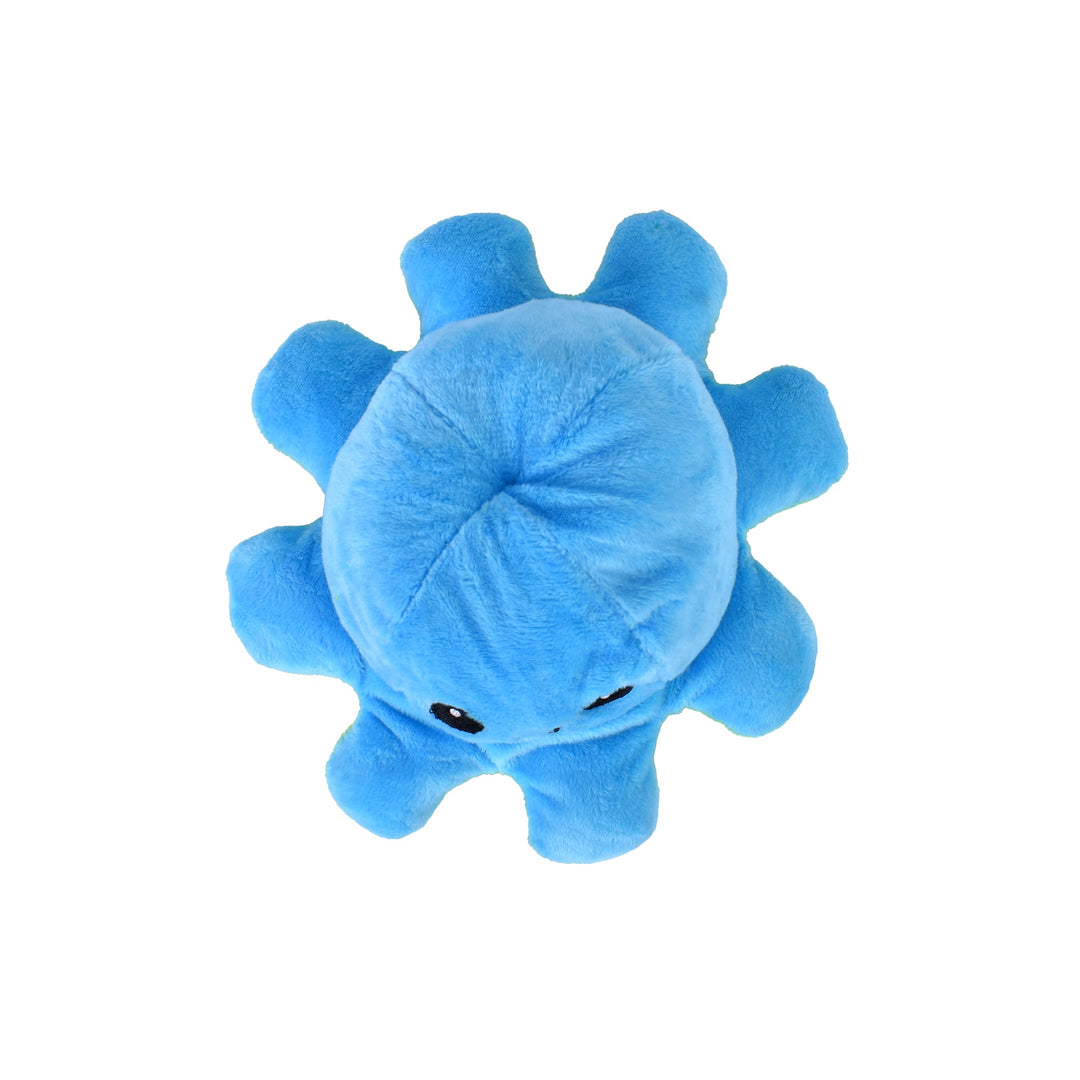 2 pk Flippy Mood Changing Reversible Octopus Plush Toy Assorted Color