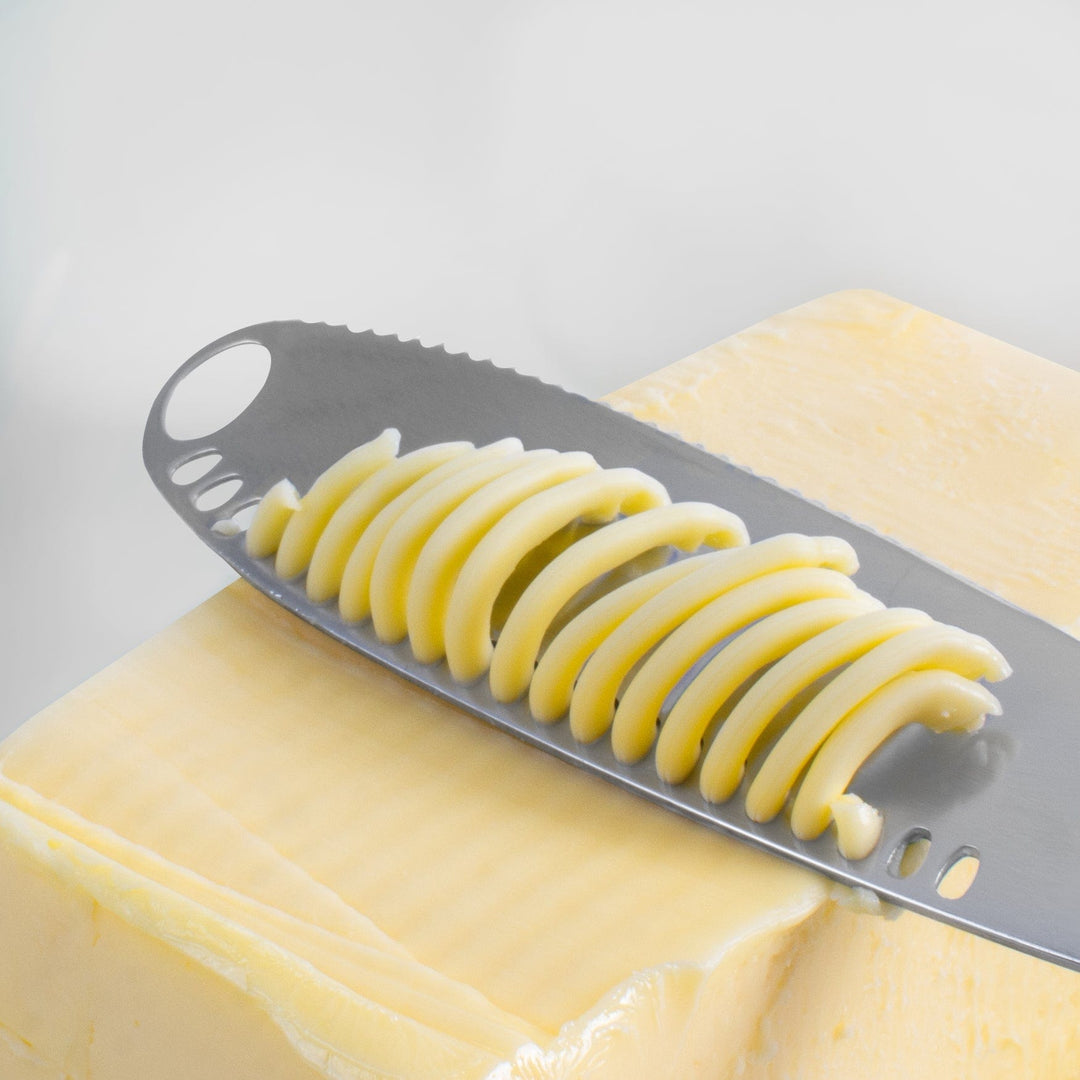 COOK EASY knife Brilliant Stainless Steel Butter Knife Serrated Edge Spreader