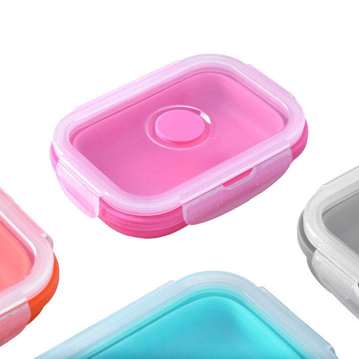 Cook Easy Set of 4 Collapsible Silicone Storage Container