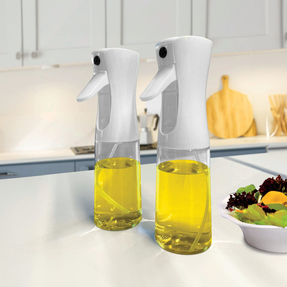 COOK EASY Oil Sprayer 2 pk 200ml Refillable Oil Spray Bottles