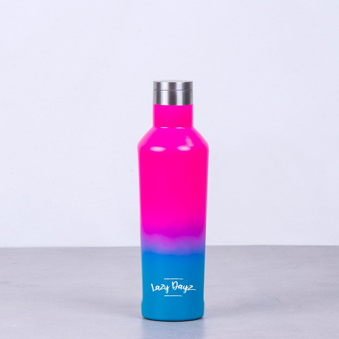 Lazy Dayz Hydration Lazy Dayz Spartan Drink Bottle 480ml - Pink Blue Ombre
