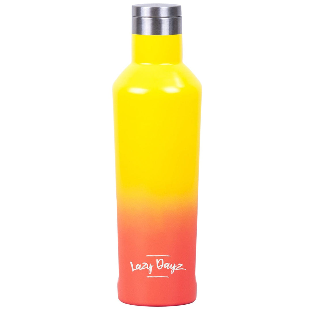 Lazy Dayz Hydration Lazy Dayz Spartan Drink Bottle 480ml - Yellow Peach Ombre