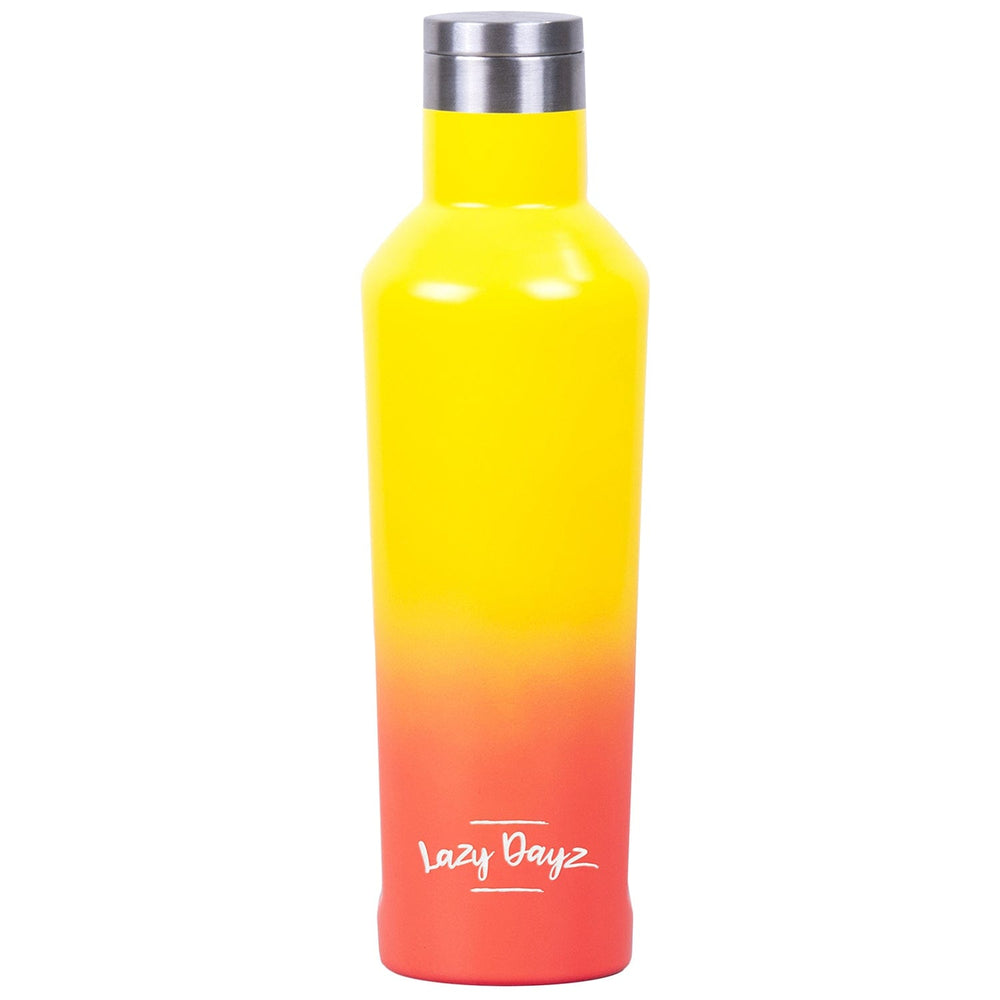 Lazy Dayz Hydration Lazy Dayz Spartan Drink Bottle 480ml - Yellow Peach Ombre