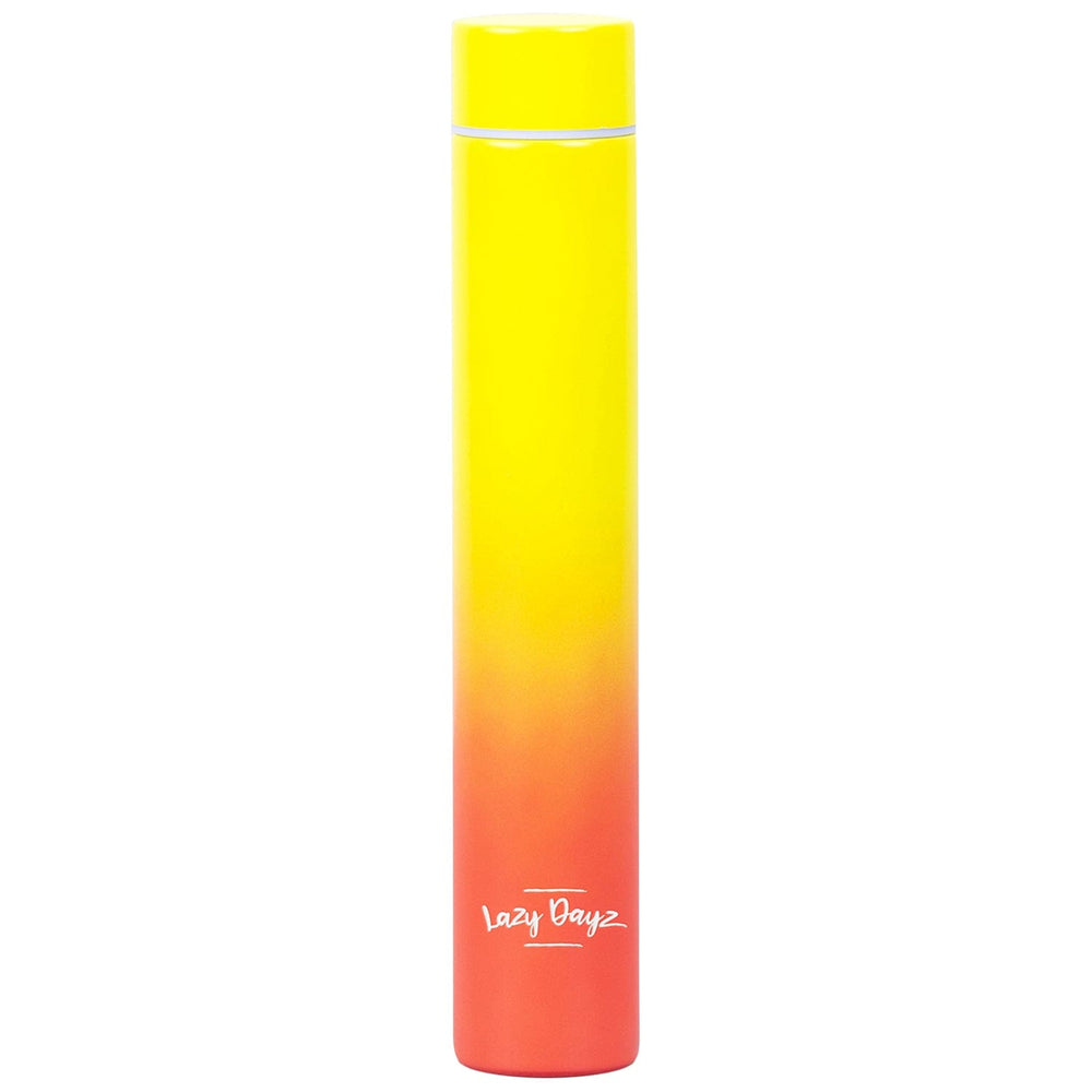 Lazy Dayz Hydration Lazy Dayz Slimline Drink Bottle 300ml - Yellow Peach Ombre