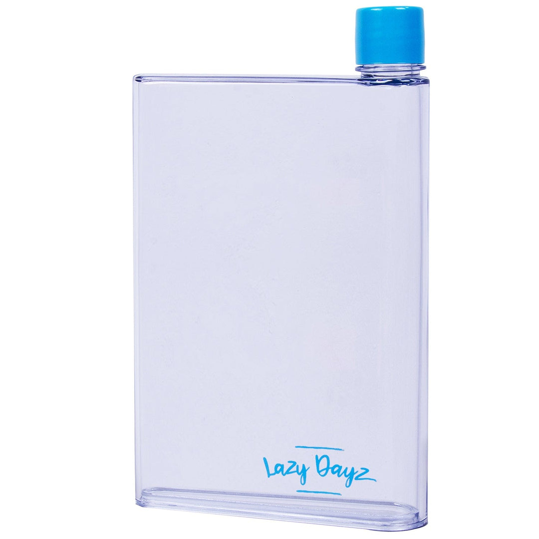 Lazy Dayz Hydration Lazy Dayz Flat Bottle 380ml - Blue