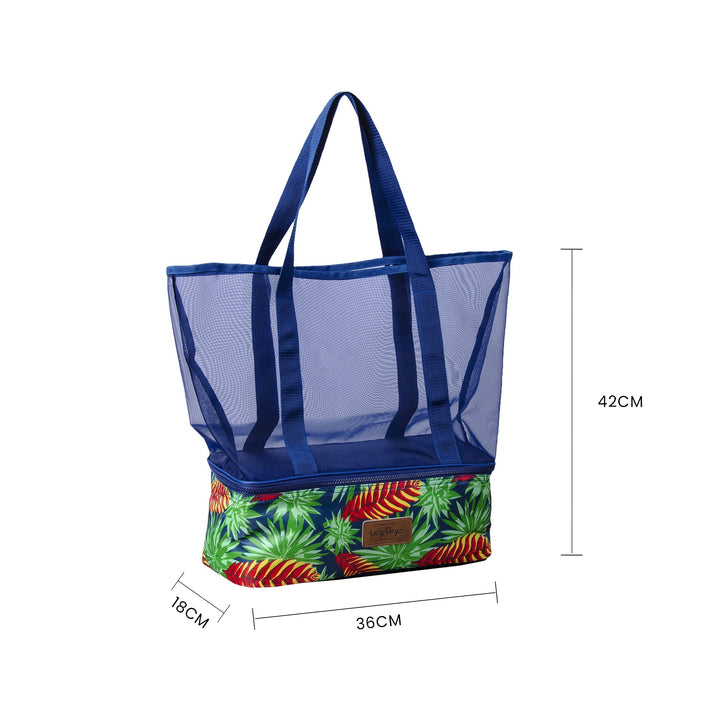 Lazy Dayz Insulated Cooler Tote - Mossman