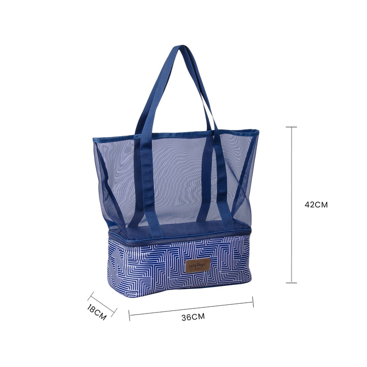 Lazy Dayz Insulated Cooler Tote - Makena