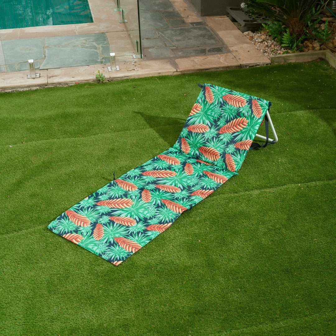 Lazy Dayz Beach Lazy Dayz Fold Up Beach Lounger - Mossman