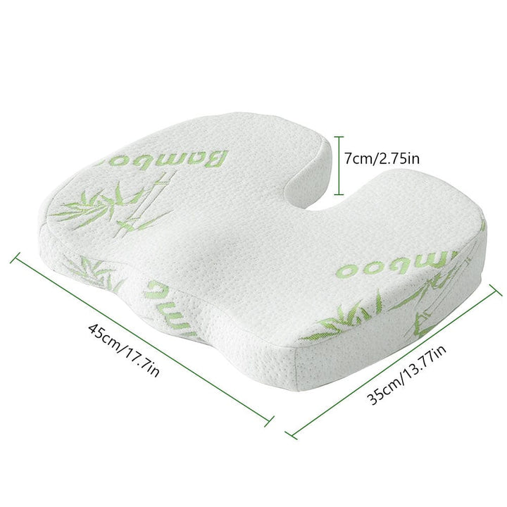 Living Today Cushion Memory Foam Seat Cushion with Bamboo Cover