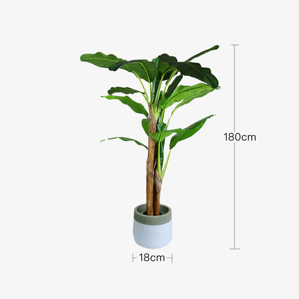 Living Today Artificial Flora 180cm Banana Tree - Artificial Plant, Home Decor Flora