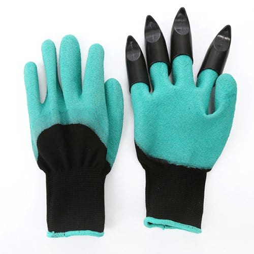 Living Today Set of 2 Tough Built in Claws Garden Guru Gloves