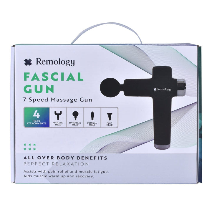 Remology personal care Remology Impact Therapy 7 Adaptive Speed USB-C Fascial Massage Gun with 4 Heads