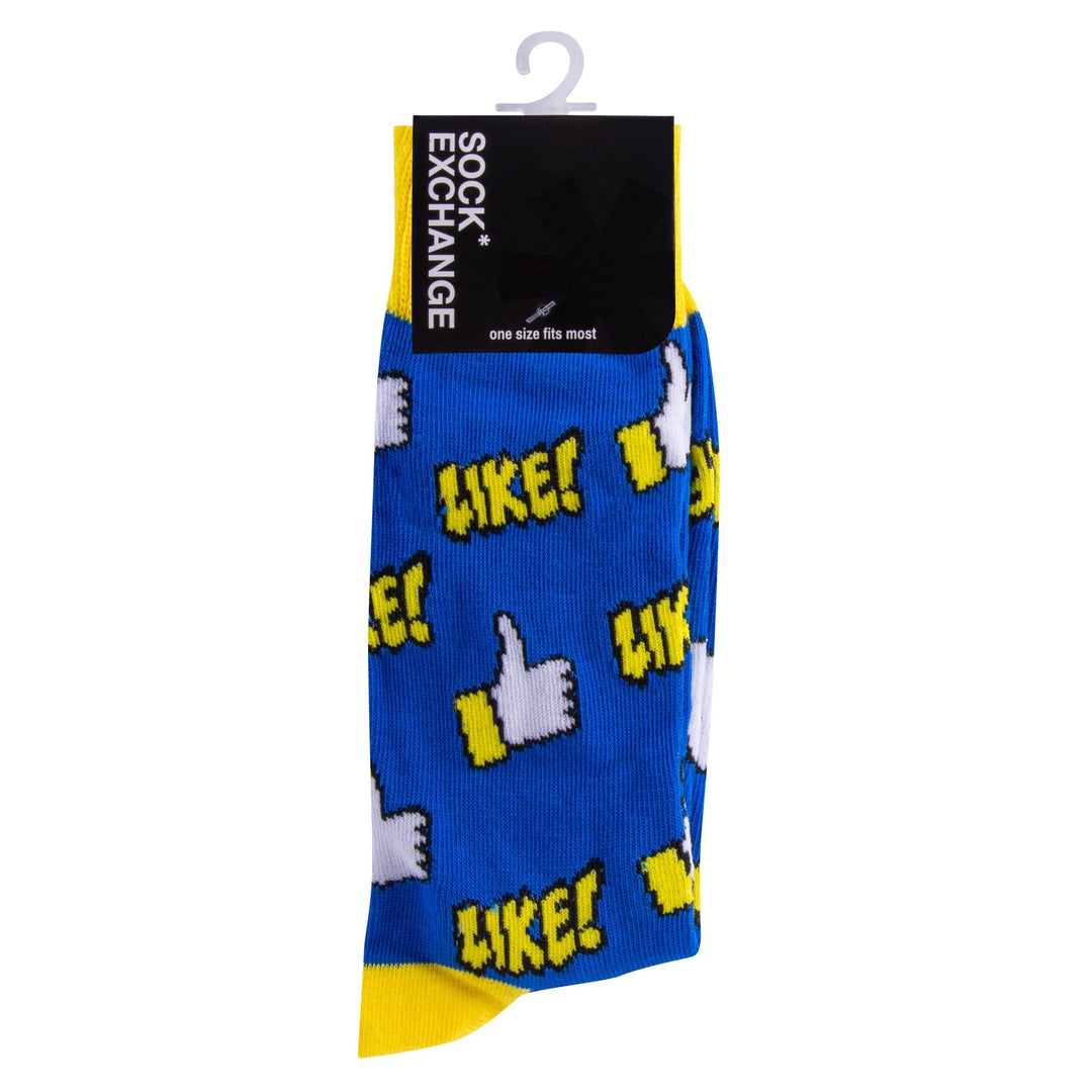 Sock Exchange Socks 6 Pairs Fashion Novelty Funny Socks one Size 5-13 Men Socks Women Socks #3